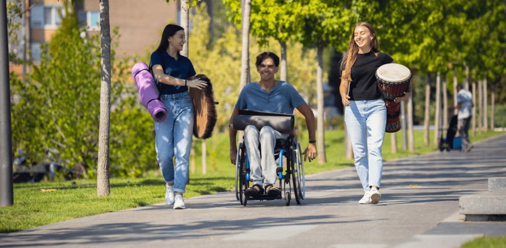 Parking On Pavement Struggle For Disabled And Children