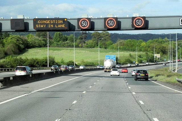 Smart motorway camera